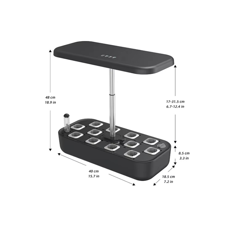 Smart Pod Garden - 12-Pods Smart Hydroponic Grow Light System