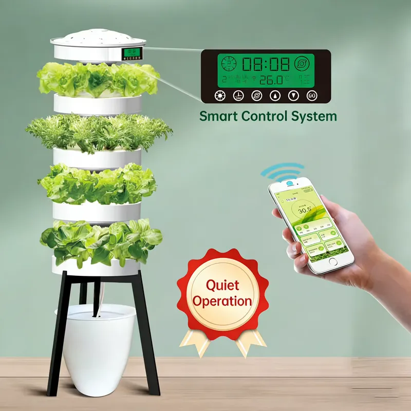 Smart Pod Garden - Intelligente Umweltfreundliche Hydroponische Gemüsemaschine mit 56