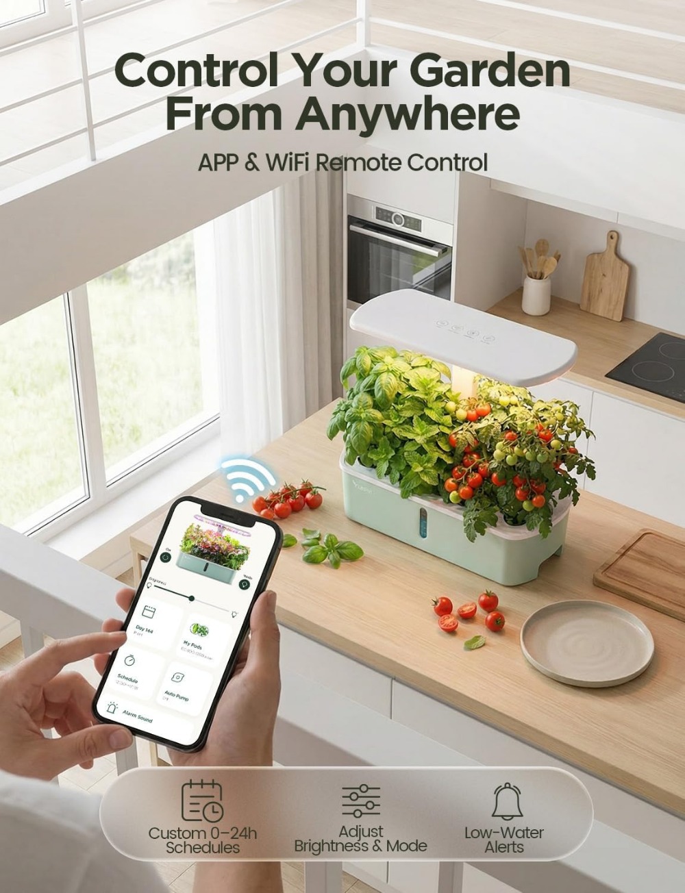 Intelligentes Hydroponisches A – Smart Pod Garden Bewertung und Preis
