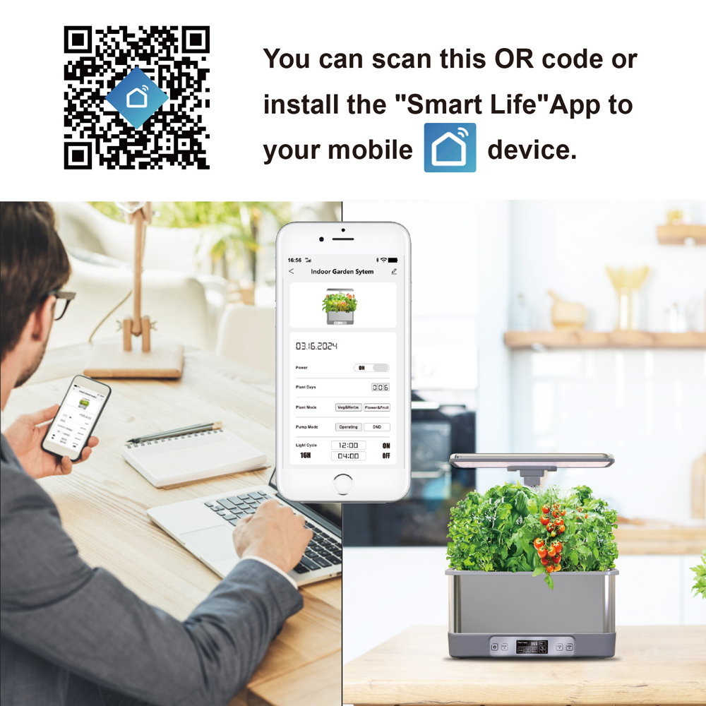Tuya WiFi Hydoponics-Anbausyst – Smart Pod Garden Bewertung und Preis