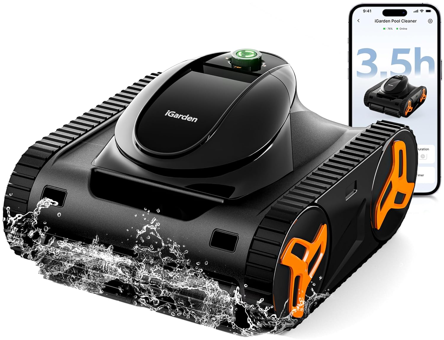 Roboter-Poolreiniger KN-Serie, – Smart Garden Bewertung und Preis