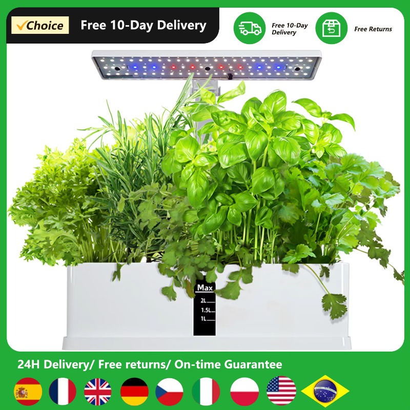 9-Pods Smart Hydroponisches An – Smart Garden Bewertung und Preis