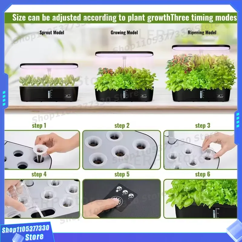 Intelligentes Hydroponisches A – Smart Pod Garden Bewertung und Preis