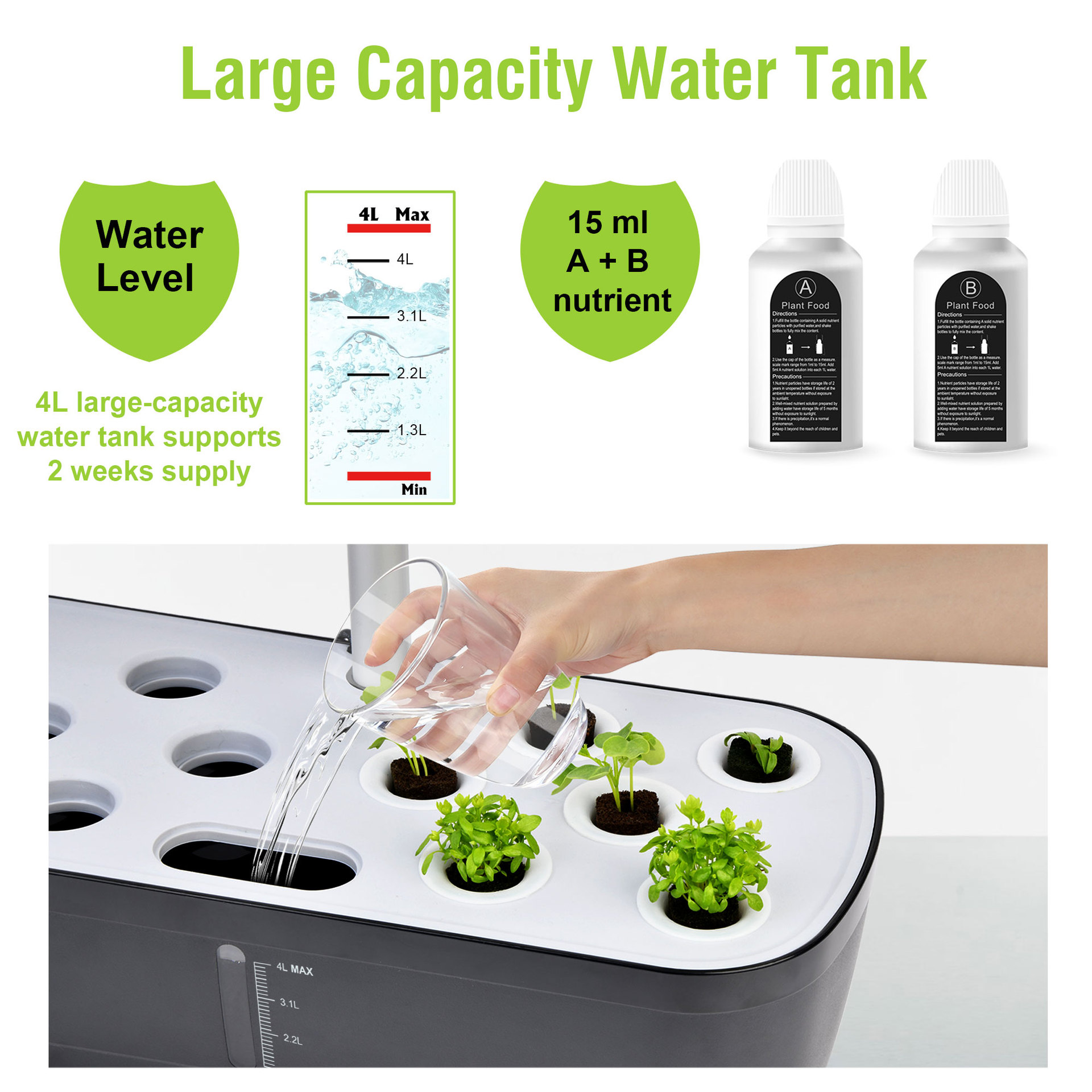 52-Pods-Hydrokultur-Anbausyste – Smart Pod Garden Bewertung und Preis