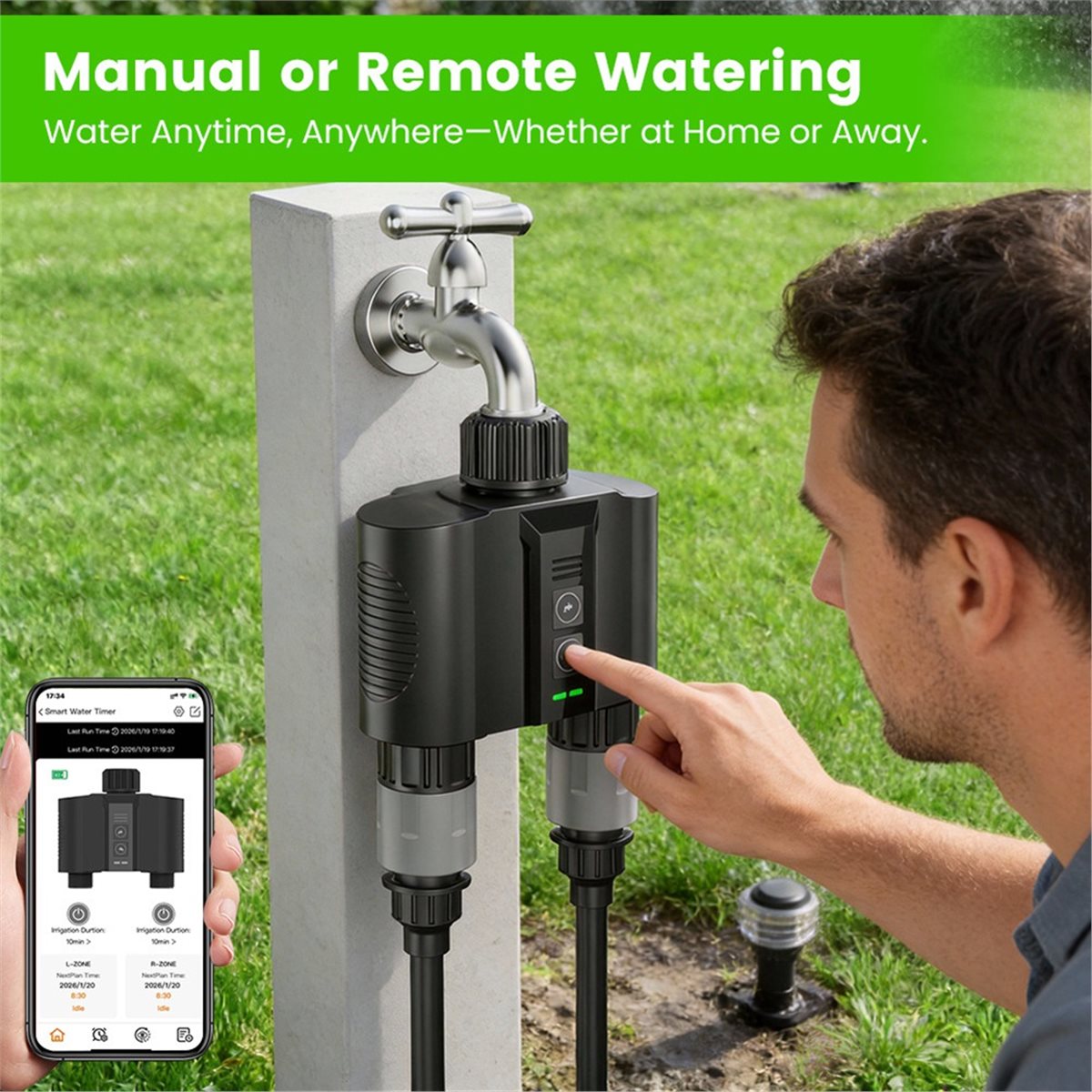 Y17A 1 Set WLAN-Bewässerungsti – Smart Garden Bewertung und Preis