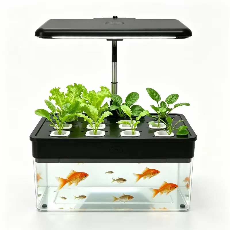 12-Pod-Hydroponiksystem, Acryl – Aquaponics Home Kit Bewertung und Preis