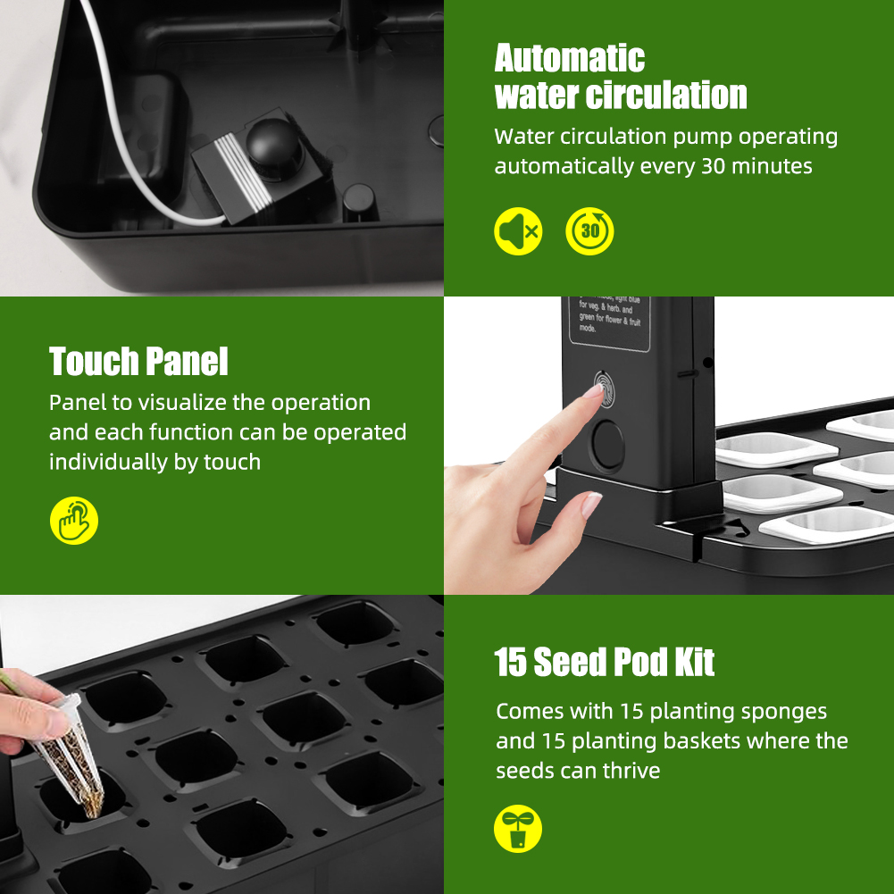 【Heißer Verkauf】15-Pods Indoor – Smart Pod Garden Bewertung und Preis